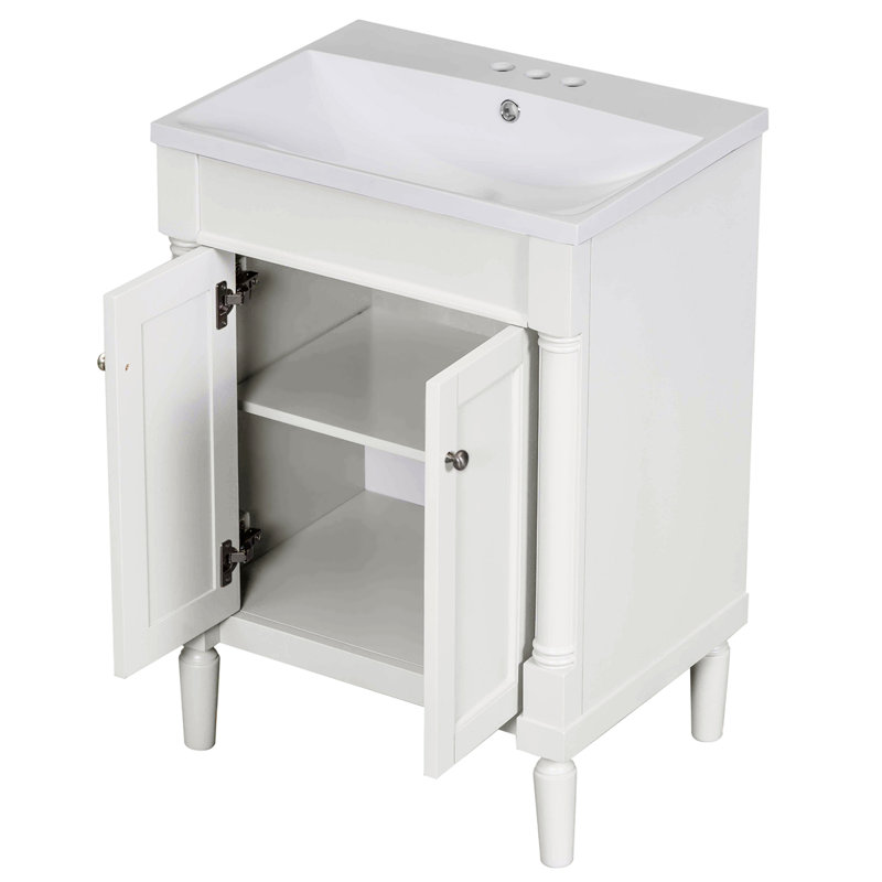 Meuble-lavabo simple avec plateau Dudziak
