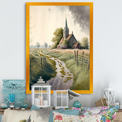 " Winding Path To Church IV "