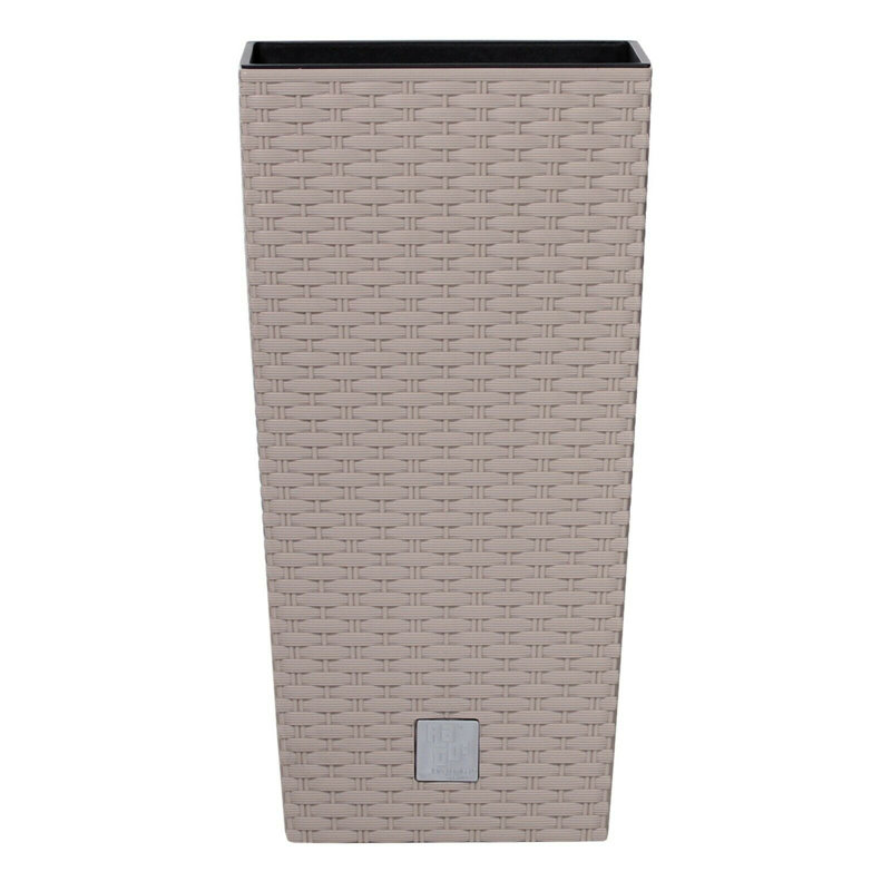 Jax Pot Planter, Mocca, 26cm H x 26cm W x 26cm D