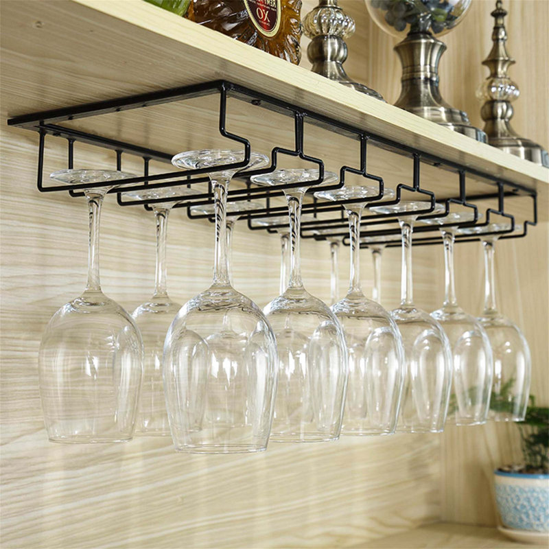 Anea Wine Glass Rack Black