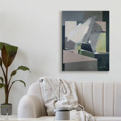 «Abstraction Antique Montel Modern Neutral Tones» par Fanou Montel - Peinture