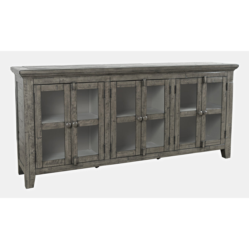 Buffet en bois d'acacia massif Knorr, Pierre
