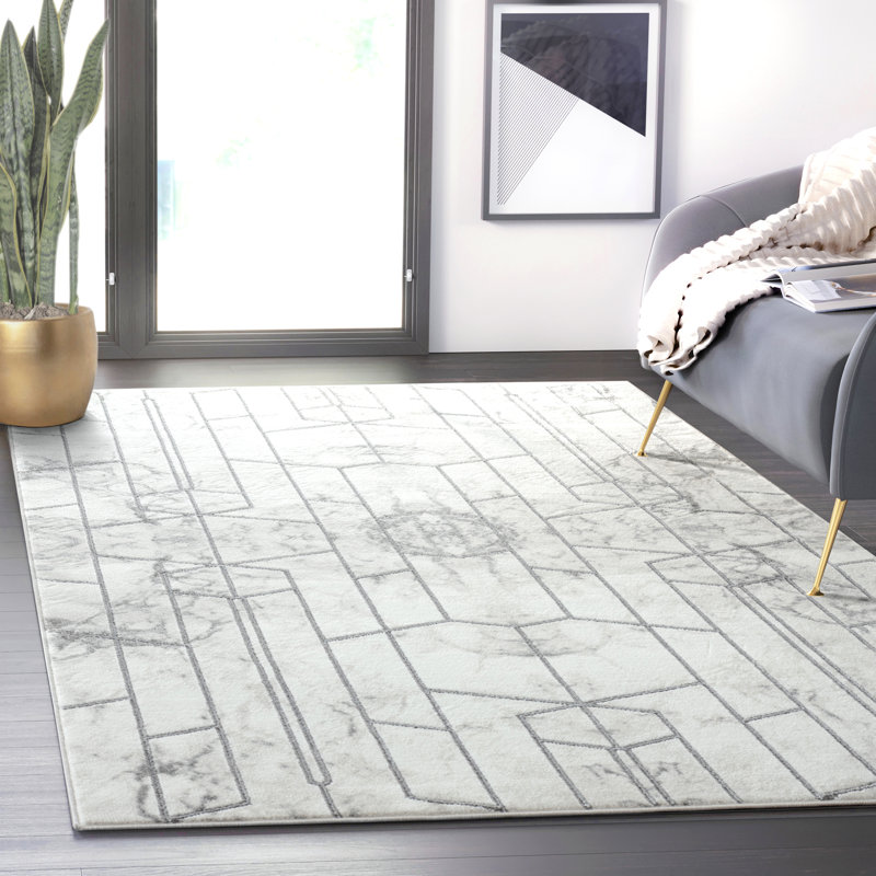 Hottinger Geometric Indoor Rug, Rectangle 7'9" x 10'2"