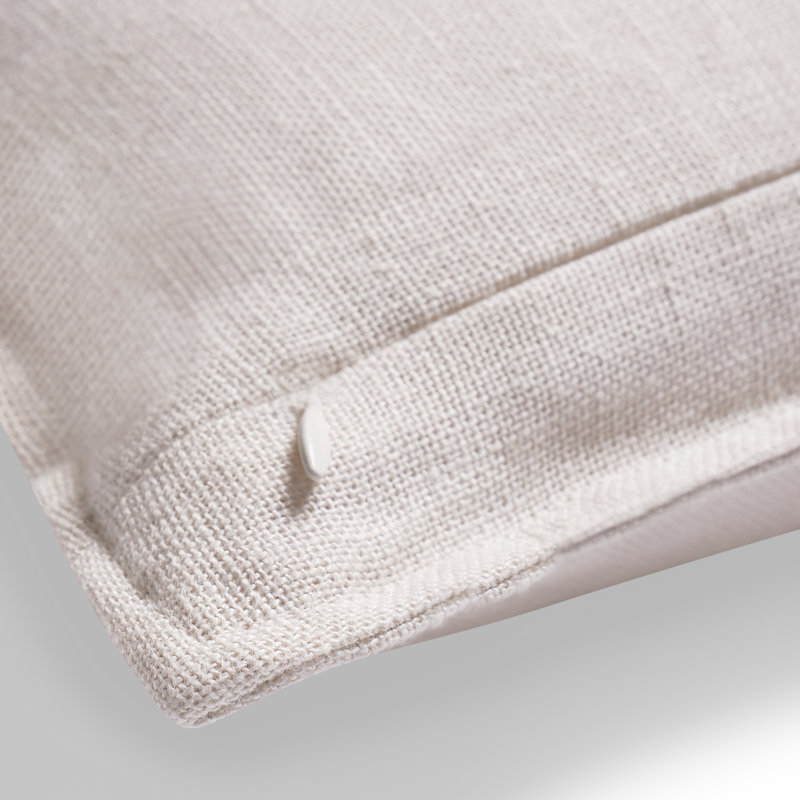 Butterfly Gingko Ombre Embroidered Dec Pillow, Beige;Cream