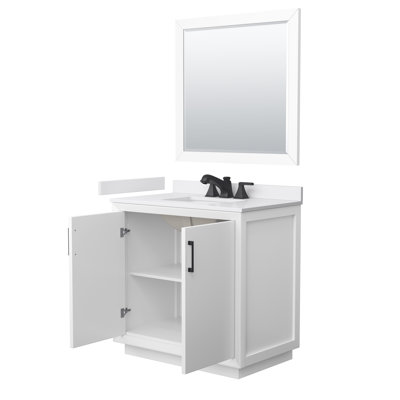 36 in. Single Vanity with Mirror
