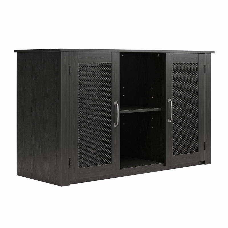Support pour aquarium ou terrarium Neron avec portes en filet et rangement réglable