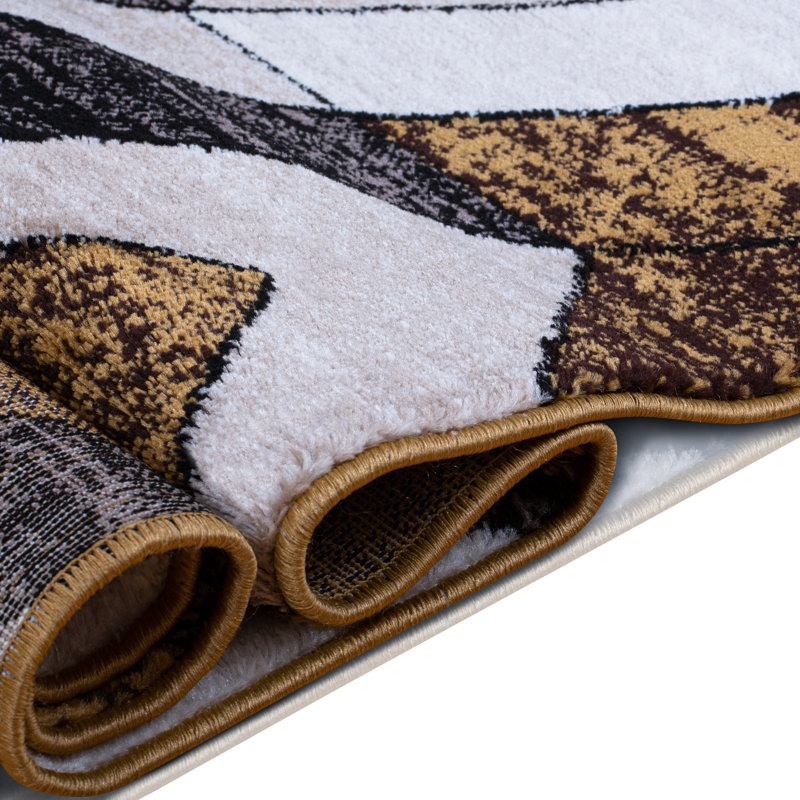 Yoder Chevron Area Rug, Rectangle 120 x 170cm