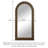 Medieval-Style Wall-Mounted Floor-Standing Arched Full-Length Mirror-118663615