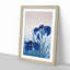 Blue Iris Flowers by Ohara Koson - Picture Frame Painting Print-55545082-55545098