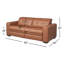 Canapé inclinable électrique double 82 po Aspen