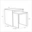 Kiersten Solid Wood Nesting End Table