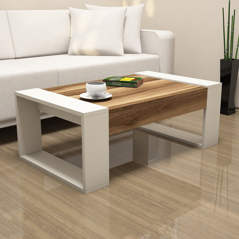Table basse Bianeth, Beige