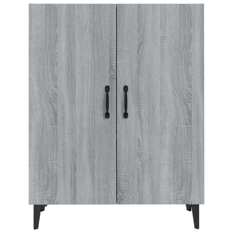 Sideboard Engineered Wood, Grey Sonoma