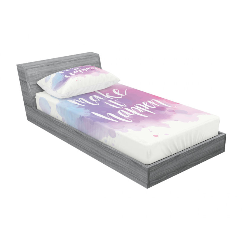 Microfiber Sheet Set, Twin XL Sheet Set with Fitted Sheet