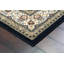Tapis bleu/ivoire Attell-22281083