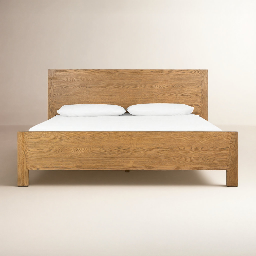 Jesse Solid Wood Bed, Queen