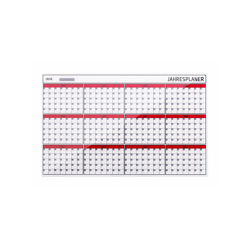 Magnetic Glass Annual Planner