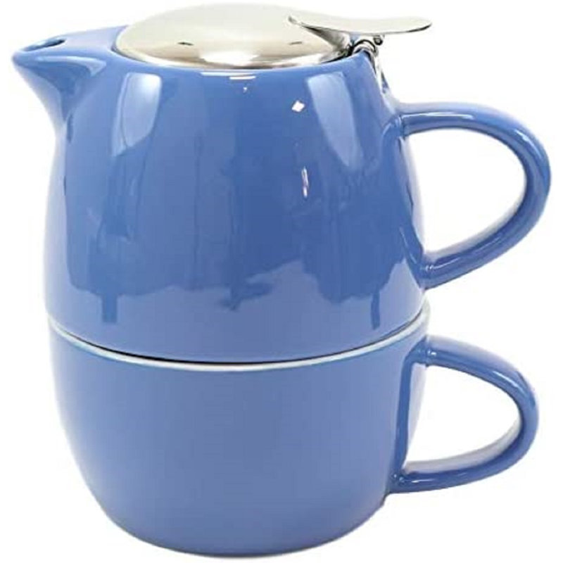 Ensemble de thé Zailie, Bleu
