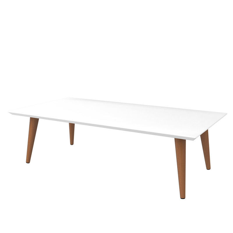 Utopia 40" Coffee Table In White, White