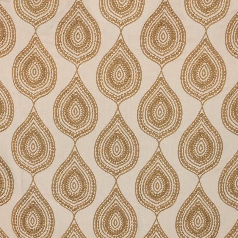 Tissu motif cachemire Jambi Suite, Plage