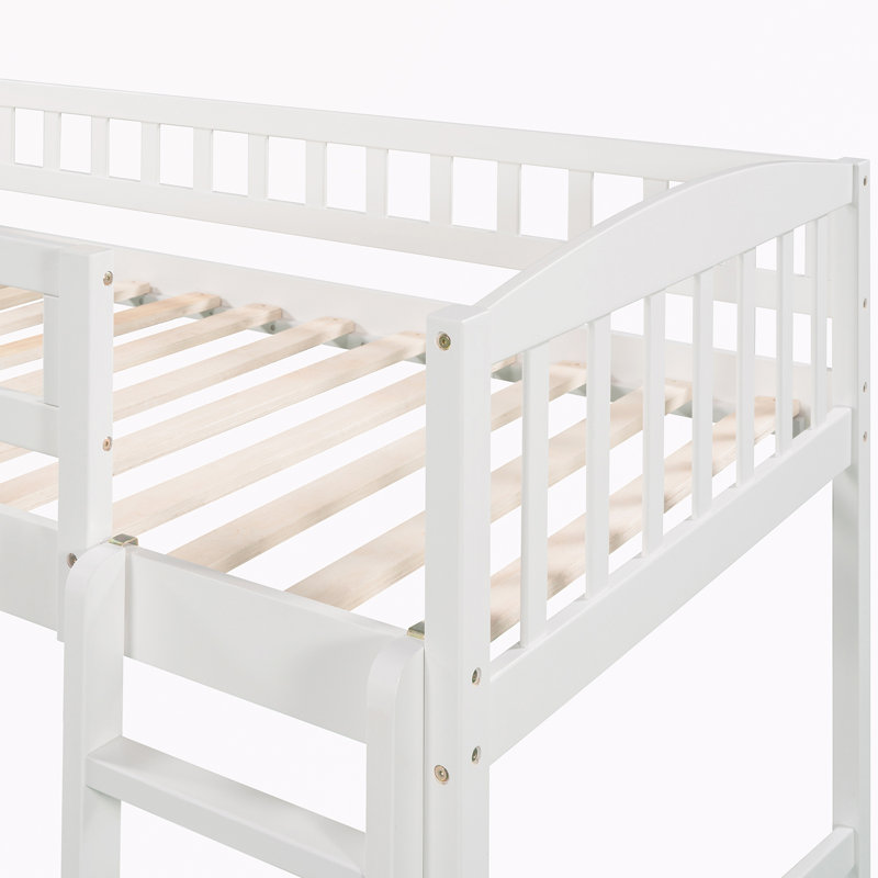 Lit mezzanine simple Fleeta par Harriet Bee, Blanc