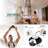 4" Gimbal Selectable CCT Remodel LED Eyeball Lens Retrofit Recessed Lighting Kit-55667365