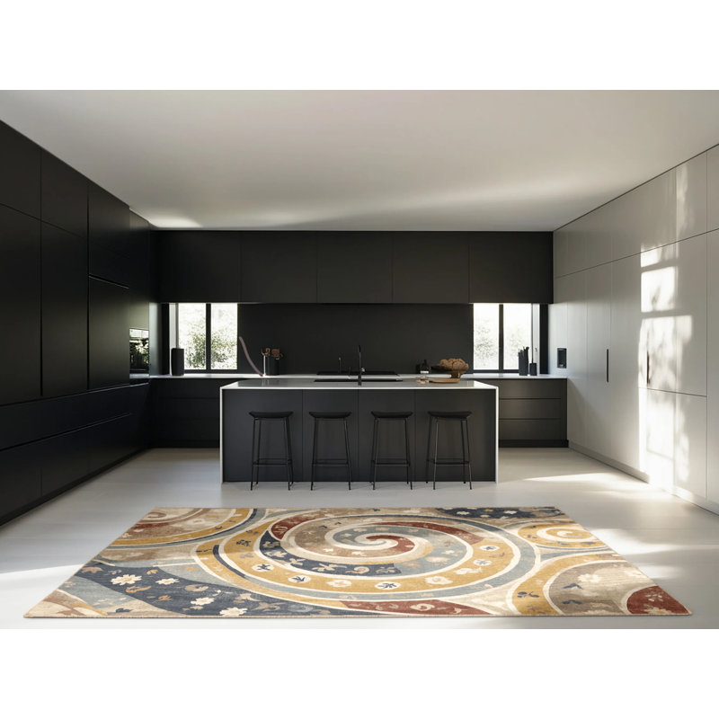 Spirited Dash Rug, Rectangle 5' x 8'
