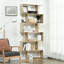 Tabitha 192cm H x 80cm W Geometric Bookcase-52458318