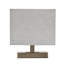 Slimline Metal Rectangle 28cm Bedside Lamp-1991778115