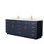 Beckett TK 84'' W Double Vanity-2080885335-2080885330-2080885331