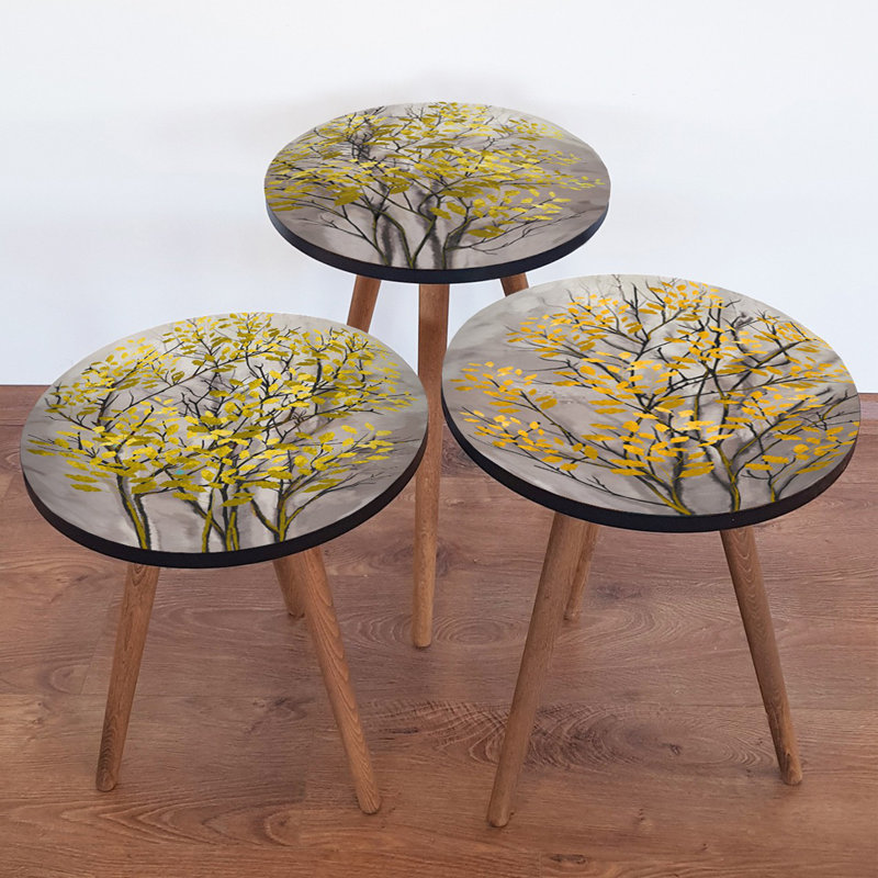 Tables gigognes 3 pieds Bellino