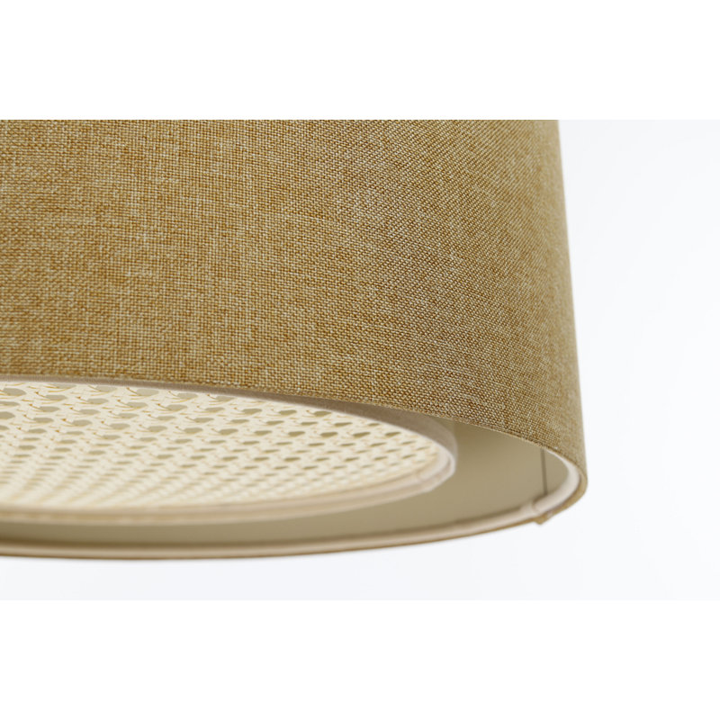 Mosansky 1 - Light Drum Pendant, Yellow Mustard