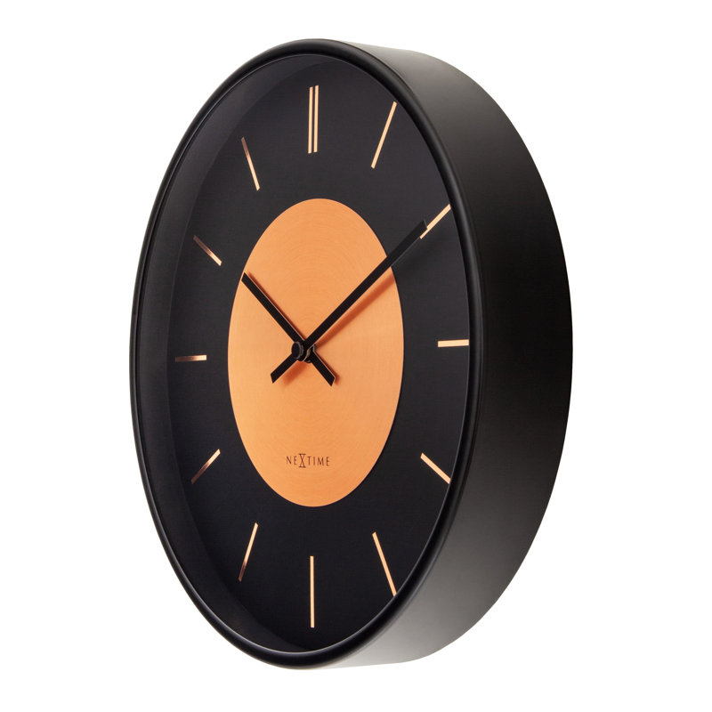 Metal Wall Clock, Copper