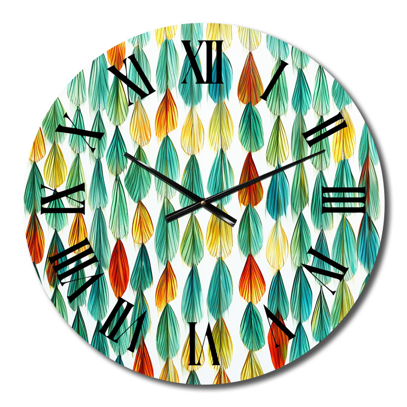 Horloge murale en métal, Moyenne
