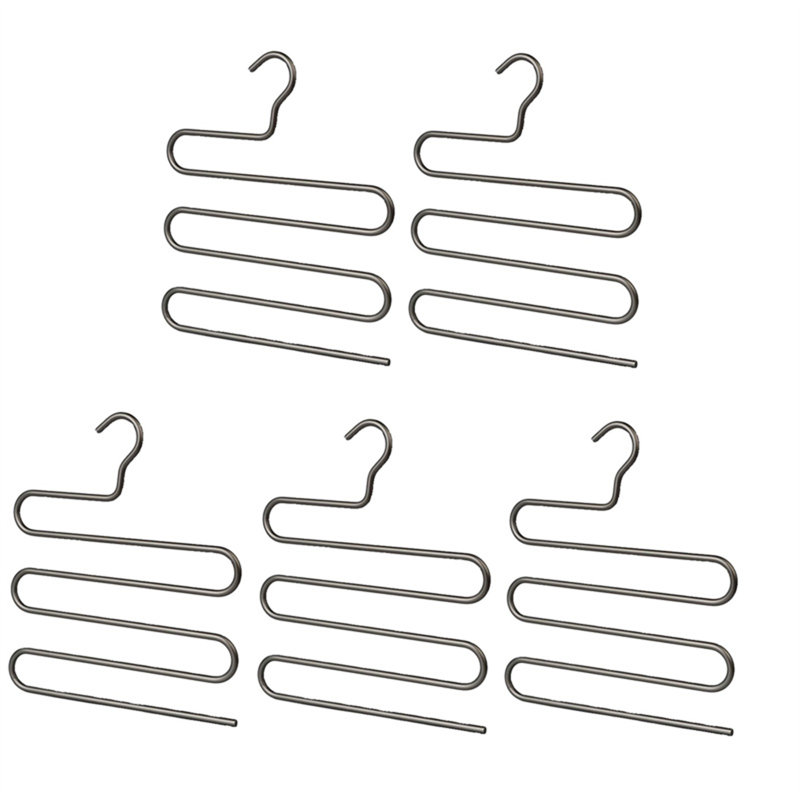 Cintre pour pantalons en alliage d'aluminium, 5
