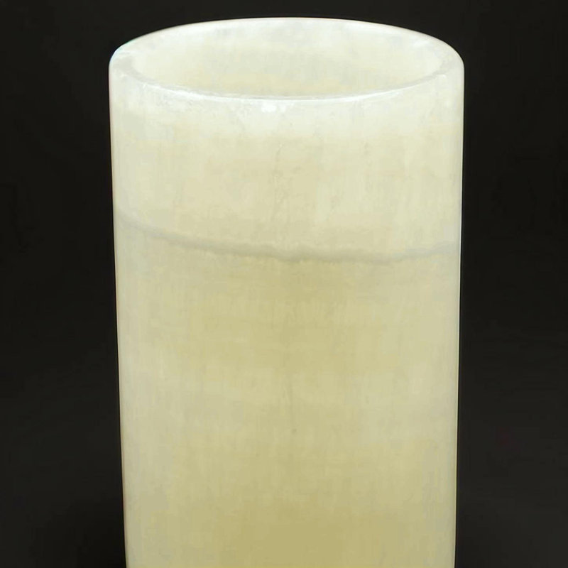 Beige Onyx Flower Vase