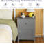 Dulles 48cm W Manufactured Wood Bedside Table-1942630314
