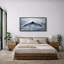 «Whale Tail Ocean Splash Coastal Nautical Minimalist Wall Decor Extra Large», reproduction d'art sur toile encadrée-126313634-126313632