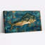 Ensemble de 1 tableau sur toile représentant un poisson-130711210-130711212