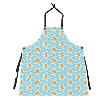 Tablier de poisson et d’ondulation koi