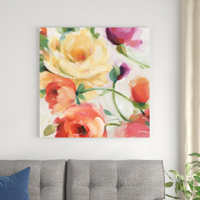 Florabundance III, H 36 po x l 36 po x P 1,25 po