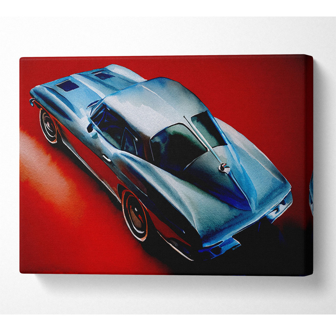 Kunstdruck C 1963 Chevrolet Corvette Stingray