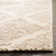 Bernon Hand Tufted Viscose/Wool Damask Rug in Ivory