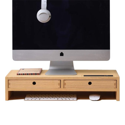 Adayla Manufactured Wood Monitor Stand