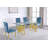 Marcano Glass Top Double Pedestal Dining Set-174146717-212352087-174146710