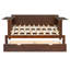 Grand lit de jour avec bureau amovible, tiroirs de rangement et table d'appoint hydraulique, espresso-1373588244-1373588246