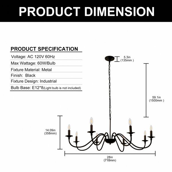 Dimensions du produit