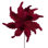 18" x 20" Grand Velvet Poinsettia Stem. It includes two pieces per bag.