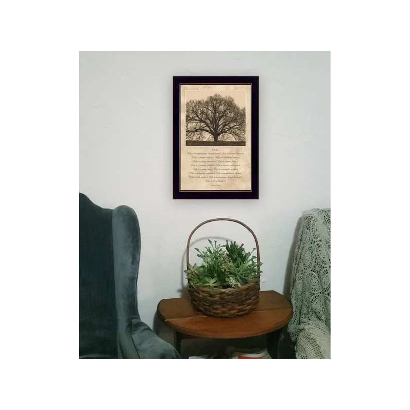 Trendy Décor 4U Framed Wall Art, Modern Home Decor Framed Print for Living Room, Bedroom & Farmhouse Wall Decoration by John Jones