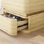 Fully Assembled 3-Drawer Nightstand with Charging Station and Motion Sensor RGB Light, Curved Profil-1208932934-1210173031